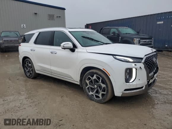 ✅ 2022 Hyundai Palisade Calligraphy • VIN: KM8R7DHE0NU429080 • Лот: 86242484. Опубликован ранее на Copart с пробегом 38 841 миль. Бесплатный доступ к архиву аукционных продаж из США и подробный отчёт об истории автомобиля на DreamBid. Изображение 4.