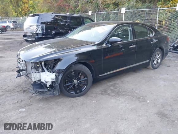 ✅ 2014 Lexus LS 460 • VIN: JTHCL5EFXE5020148 • Лот: 43495670. Опубликован ранее на IAAI с пробегом 127 841 миль. Бесплатный доступ к архиву аукционных продаж из США и подробный отчёт об истории автомобиля на DreamBid. Изображение 2.