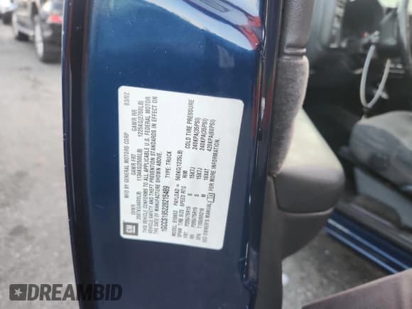 ✅ 2002 Chevrolet S-10 LS • VIN: 1GCCS195228215489 • Лот: 87374505. Опубликован ранее на Copart с пробегом 192 476 миль. Бесплатный доступ к архиву аукционных продаж из США и подробный отчёт об истории автомобиля на DreamBid. Изображение 12.