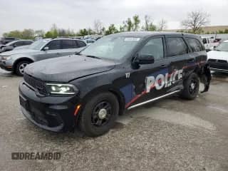 2024 Dodge Durango Pursuit z VIN 1C4SDJFT0RC138993, wystawiony jako Copart lot #53487835 z przebiegiem 6 847 mil mil oraz Szkoda całkowita • Salvage title. Historia ofert i sprzedaży dostępna na DreamBid. Obrazek 1.
