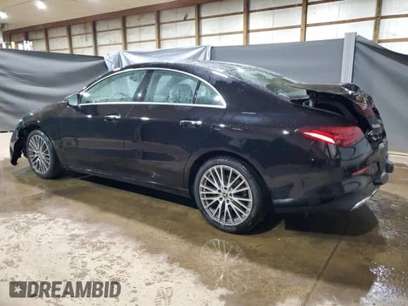 2025 Mercedes-Benz CLA 250 с VIN W1K5J4GB6SN528199, выставлен на аукционе Copart как лот 69466325 с пробегом 21 424 миль миль и Чистый • Clean title. История ставок и продаж доступна на DreamBid. Изображение 2.