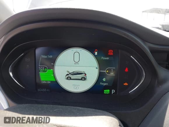 ✅ 2021 Chevrolet Bolt EV Premier • VIN: 1G1FZ6S07M4100538 • Lot: 42534004. Listed on IAAI with 60,488 mi. Free auction sales archive from the USA and detailed vehicle history report at DreamBid. Image 7.