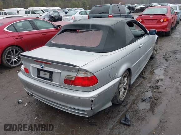 2001 BMW 3 Series 330Ci с VIN WBABS53491JU81809, выставлен на аукционе IAAI как лот 41975133 с пробегом 121 139 миль миль и . История ставок и продаж доступна на DreamBid. Изображение 4.