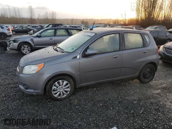 2009 Chevrolet Aveo 1LT с VIN KL1TD66EX9B659123, выставлен на аукционе Copart как лот 85975904 с пробегом 163 357 миль миль и Списание • Salvage title. История ставок и продаж доступна на DreamBid. Изображение 1.