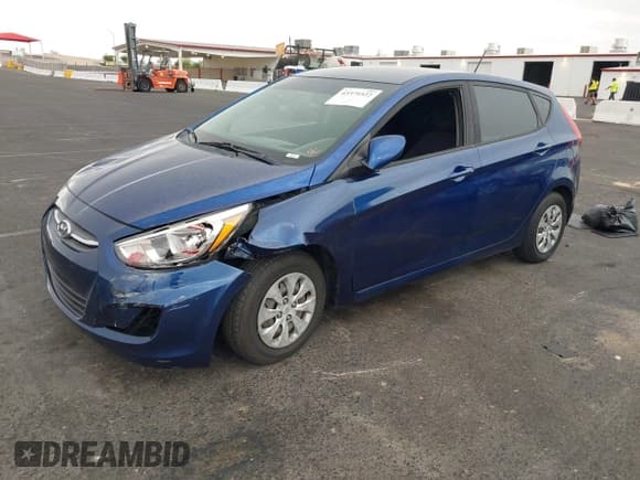 ✅ 2016 Hyundai Accent SE • VIN: KMHCT5AE2GU280532 • Lot: 43379322. Listed on IAAI with 170,649 mi. Free auction sales archive from the USA and detailed vehicle history report at DreamBid. Image 2.