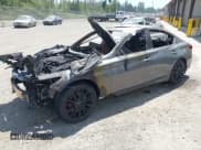 ✅ 2019 Infiniti Q50 Red Sport 400 • VIN: JN1FV7AR4KM801000 • Lot: 42499685. Listed on IAAI with Not provided. Free auction sales archive from the USA and detailed vehicle history report at DreamBid. Image 2.