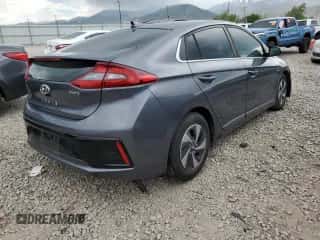 2019 Hyundai Ioniq SEL z VIN KMHC75LC7KU112071, wystawiony jako Copart lot #56346284 z przebiegiem 78 257 mil mil oraz Szkoda całkowita • Salvage title. Historia ofert i sprzedaży dostępna na DreamBid. Obrazek 3.