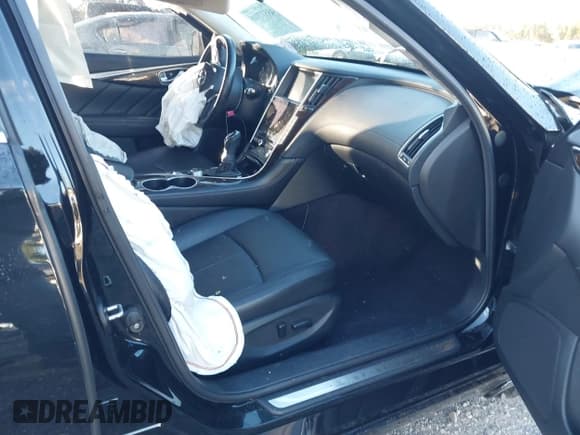 ✅ 2018 Infiniti Q50 Luxe • VIN: JN1EV7AR6JM432084 • Lot: 43517948. Listed on IAAI with 97,565 mi. Free auction sales archive from the USA and detailed vehicle history report at DreamBid. Image 5.