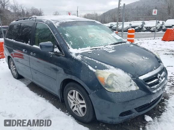 ✅ 2006 Honda Odyssey EX-L • VIN: 5FNRL38726B002330 • Lot: 43850368. Listed on IAAI with 261,358 mi. Free auction sales archive from the USA and detailed vehicle history report at DreamBid. Image 1.