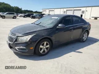 ✅ 2015 Chevrolet Cruze LT • VIN: 1G1PC5SB3F7174476 • Lot: 70769225. Listed on Copart with 109,214 mi. Free auction sales archive from the USA and detailed vehicle history report at DreamBid. Image 1.