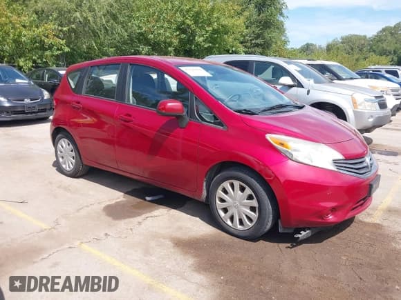 ✅ 2014 Nissan Note S Plus • VIN: 3N1CE2CP2EL371810 • Lot: 43120438. Wystawiony na IAAI z przebiegiem 205 009 mil. Bezpłatny archiwum sprzedaży aukcyjnych z USA i szczegółowy raport historii pojazdu na DreamBid. Zdjęcie 1.