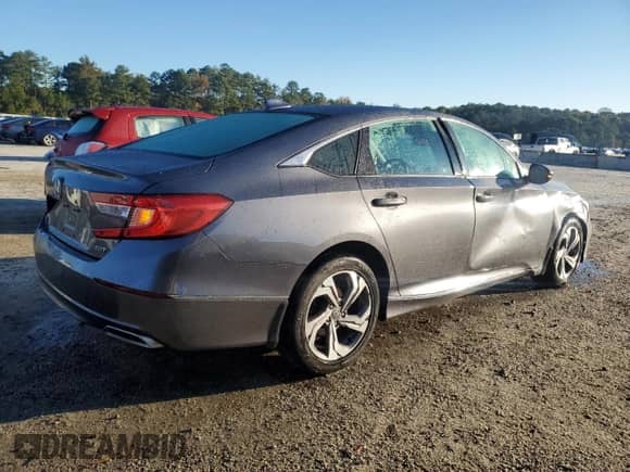 2020 Honda Accord EX-L with VIN 1HGCV2F57LA024079, listed as a Copart auction lot 90888475 with 101,670 mi miles and Clean title. Bid and sale history available at DreamBid. Image 3.