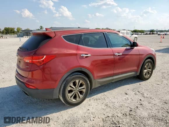 2014 Hyundai Santa Fe z VIN 5XYZT3LB2EG218438, wystawiony jako Copart lot #85543725 z przebiegiem 40 606 mil mil oraz Czysty tytuł • Clean title. Historia ofert i sprzedaży dostępna na DreamBid. Obrazek 3.