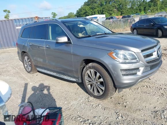 ✅ 2016 Mercedes-Benz GL 450 • VIN: 4JGDF6EEXGA627537 • Lot: 42639251. Listed on IAAI with 108,358 mi. Free auction sales archive from the USA and detailed vehicle history report at DreamBid. Image 1.