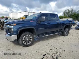 ✅ 2023 Chevrolet Silverado 2500HD LT • VIN: 2GC4YNEY1P1705765 • Lot: 85782585. Listed on Copart with 38,985 mi. Free auction sales archive from the USA and detailed vehicle history report at DreamBid. Image 1.
