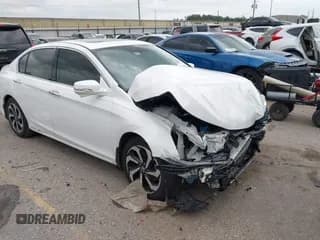 ✅ 2016 Honda Accord EX-L • VIN: 1HGCR3F84GA028374 • Lot: 42174388. Listed on IAAI with Not provided. Free auction sales archive from the USA and detailed vehicle history report at DreamBid. Image 1.