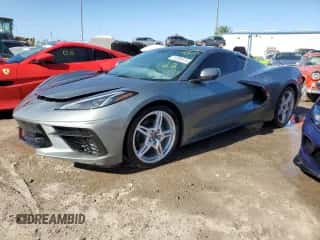 2023 Chevrolet Corvette 1LT с VIN 1G1YA2D46P5126586, выставлен на аукционе Copart как лот 74705474 с пробегом 3 408 миль миль и На запчасти • Non repairable. История ставок и продаж доступна на DreamBid. Изображение 1.