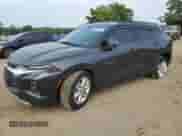 2022 Chevrolet Blazer LT with VIN 3GNKBHR48NS141140, listed as a Copart auction lot 67086294 with 52,333 mi miles and Salvage title. Bid and sale history available at DreamBid. Image 1.