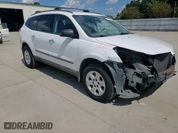 2009 Chevrolet Traverse LS with VIN 1GNER13D19S181120, listed as a Copart auction lot 80111815 with 126,393 mi miles and Salvage title. Bid and sale history available at DreamBid. Image 14.