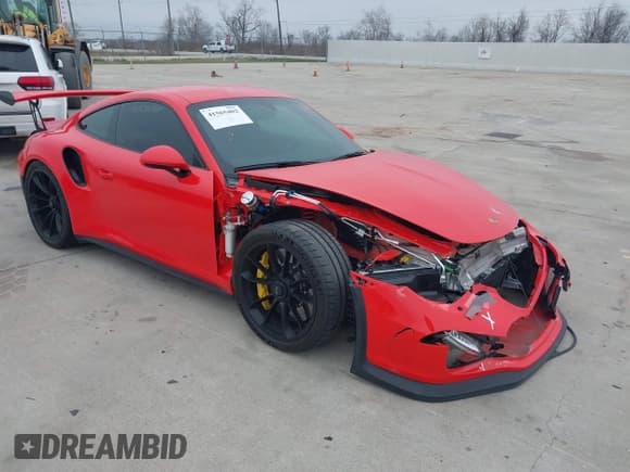 ✅ 2016 Porsche 911 GT3 RS • VIN: WP0AF2A9XGS192327 • Лот: 41565402. Опубликован ранее на IAAI с пробегом 7 489 миль. Бесплатный доступ к архиву аукционных продаж из США и подробный отчёт об истории автомобиля на DreamBid. Изображение 1.