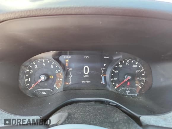 ✅ 2023 Jeep Compass Latitude • VIN: 3C4NJDBN3PT504560 • Lot: 80838805. Listed on Copart with 54,075 mi. Free auction sales archive from the USA and detailed vehicle history report at DreamBid. Image 9.