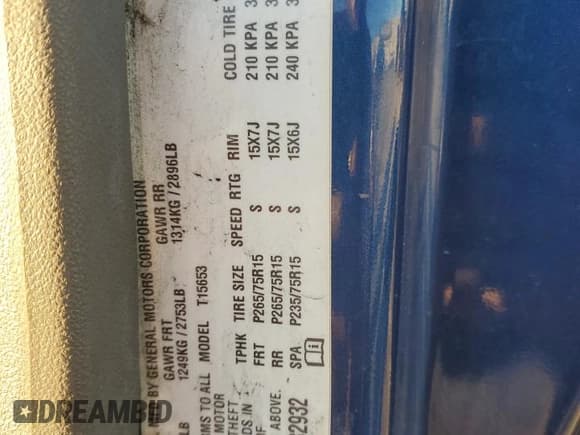 ✅ 2006 Chevrolet Colorado 1LT • VIN: 1GCDT196968282932 • Lot: 87628815. Listed on Copart with 144,087 mi. Free auction sales archive from the USA and detailed vehicle history report at DreamBid. Image 14.