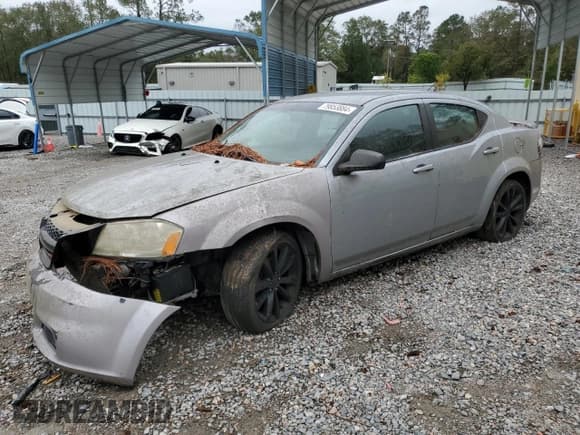 ✅ 2014 Dodge Avenger SE • VIN: 1C3CDZAB2EN187567 • Лот: 79853884. Опубликован ранее на Copart с пробегом 178 272 миль. Бесплатный доступ к архиву аукционных продаж из США и подробный отчёт об истории автомобиля на DreamBid. Изображение 1.