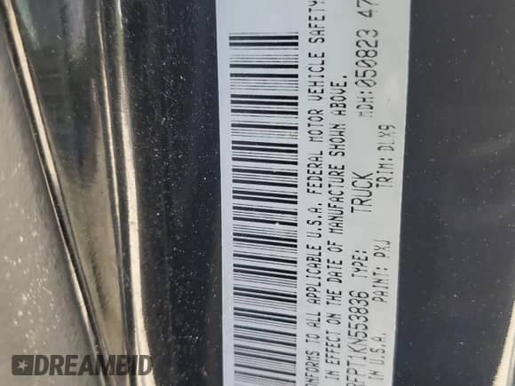 2019 Ram 1500 Limited z VIN 1C6SRFPT1KN553836, wystawiony jako Copart lot #64444235 z przebiegiem 131 978 mil mil oraz Szkoda całkowita • Salvage title. Historia ofert i sprzedaży dostępna na DreamBid. Obrazek 12.