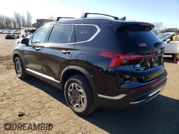 ✅ 2021 Hyundai Santa Fe Blue • VIN: KM8S2DA17MU006650 • Lot: 69803152. Wystawiony na Copart z przebiegiem 17 483 mil. Bezpłatny archiwum sprzedaży aukcyjnych z USA i szczegółowy raport historii pojazdu na DreamBid. Zdjęcie 2.