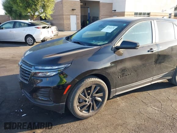 ✅ 2023 Chevrolet Equinox LS • VIN: 3GNAXHEG3PL215218 • Lot: 43342274. Listed on IAAI with 36,356 mi. Free auction sales archive from the USA and detailed vehicle history report at DreamBid. Image 2.