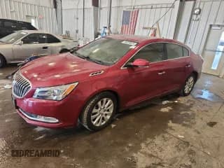✅ 2014 Buick LaCrosse Leather • VIN: 1G4GB5GR7EF144901 • Lot: 84038625. Wystawiony na Copart z przebiegiem Nie podano. Bezpłatny archiwum sprzedaży aukcyjnych z USA i szczegółowy raport historii pojazdu na DreamBid. Zdjęcie 1.