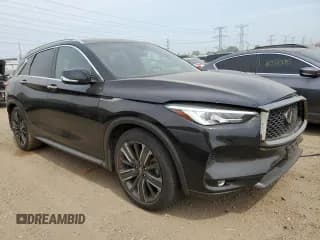 ✅ 2021 Infiniti QX50 Luxe • VIN: 3PCAJ5BB5MF111020 • Лот: 60216095. Опубликован ранее на Copart с пробегом 57 809 миль. Бесплатный доступ к архиву аукционных продаж из США и подробный отчёт об истории автомобиля на DreamBid. Изображение 4.