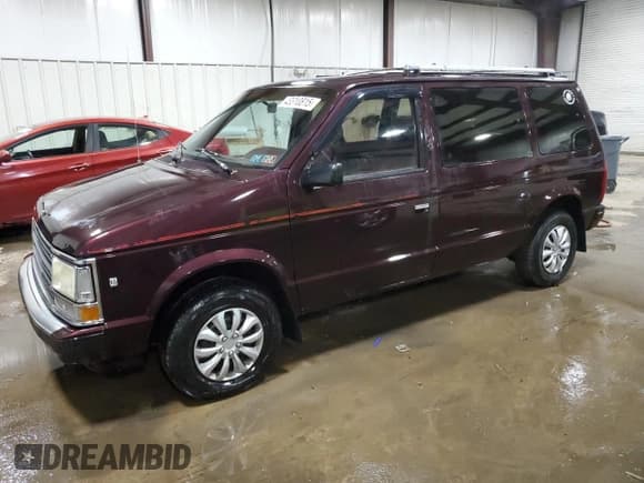 ✅ 1989 Plymouth Grand Voyager • VIN: 2P4FH4537KR338917 • Lot: 43310815. Wystawiony na Copart z przebiegiem 80 027 mil. Bezpłatny archiwum sprzedaży aukcyjnych z USA i szczegółowy raport historii pojazdu na DreamBid. Zdjęcie 1.
