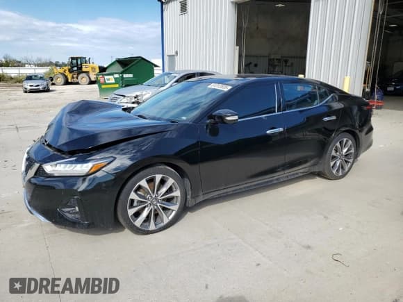 ✅ 2021 Nissan Maxima Platinum • VIN: 1N4AA6FV8MC516544 • Лот: 81312835. Опубликован ранее на Copart с пробегом 43 024 миль. Бесплатный доступ к архиву аукционных продаж из США и подробный отчёт об истории автомобиля на DreamBid. Изображение 1.