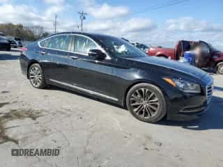 ✅ 2015 Hyundai Genesis 3.8L • VIN: KMHGN4JE5FU045644 • Lot: 79128294. Wystawiony na Copart z przebiegiem 123 086 mil. Bezpłatny archiwum sprzedaży aukcyjnych z USA i szczegółowy raport historii pojazdu na DreamBid. Zdjęcie 4.
