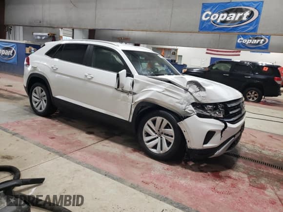 ✅ 2023 Volkswagen Atlas SE • VIN: 1V2HE2CA5PC204076 • Lot: 44377345. Listed on Copart with 35,437 mi. Free auction sales archive from the USA and detailed vehicle history report at DreamBid. Image 4.