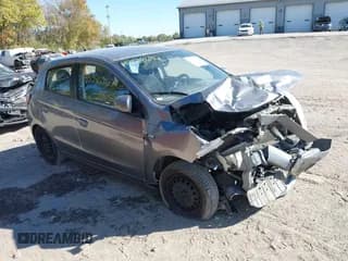 ✅ 2021 Mitsubishi Mirage ES • VIN: ML32AUHJ5MH009314 • Lot: 43538696. Listed on IAAI with 90,490 mi. Free auction sales archive from the USA and detailed vehicle history report at DreamBid. Image 1.