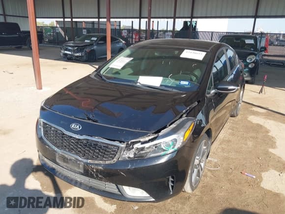 ✅ 2017 Kia Forte EX • VIN: 3KPFL4A88HE005673 • Лот: 43430653. Опубликован ранее на IAAI с пробегом 111 370 миль. Бесплатный доступ к архиву аукционных продаж из США и подробный отчёт об истории автомобиля на DreamBid. Изображение 2.