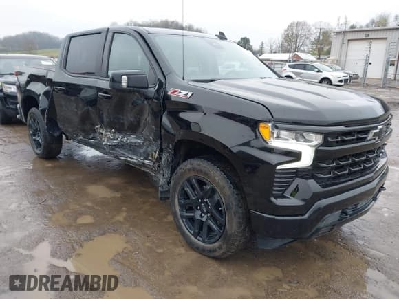 ✅ 2023 Chevrolet Silverado 1500 RST • VIN: 1GCUDEED5PZ265761 • Lot: 41977542. Listed on IAAI with 18,077 mi. Free auction sales archive from the USA and detailed vehicle history report at DreamBid. Image 1.