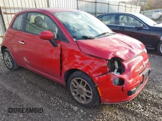✅ 2013 FIAT 500 Pop • VIN: 3C3CFFAR6DT511432 • Lot: 43789854. Listed on IAAI with 136,661 mi. Free auction sales archive from the USA and detailed vehicle history report at DreamBid. Image 1.