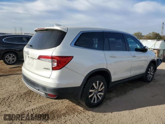 ✅ 2019 Honda Pilot EX-L • VIN: 5FNYF6H54KB056385 • Lot: 90141785. Wystawiony na Copart z przebiegiem 119 132 mil. Bezpłatny archiwum sprzedaży aukcyjnych z USA i szczegółowy raport historii pojazdu na DreamBid. Zdjęcie 3.