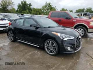 2016 Hyundai Veloster Turbo с VIN KMHTC6AE4GU294583, выставлен на аукционе Copart как лот 66348854 с пробегом 88 195 миль миль и Списание • Salvage title. История ставок и продаж доступна на DreamBid. Изображение 4.