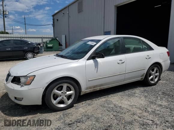 2008 Hyundai Sonata SE with VIN 5NPEU46F08H385880, listed as a Copart auction lot 67076544 with 124,138 mi miles and Salvage title. Bid and sale history available at DreamBid. Image 1.