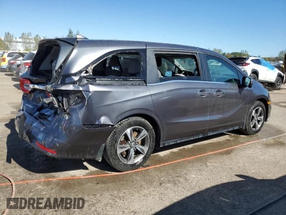 ✅ 2018 Honda Odyssey • VIN: 5FNRL6H40JB503782 • Лот: 84540005. Опубликован ранее на Copart с пробегом 208 471 миль. Бесплатный доступ к архиву аукционных продаж из США и подробный отчёт об истории автомобиля на DreamBid. Изображение 3.