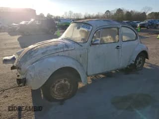 ✅ 1975 Volkswagen Beetle • VIN: 1342531579 • Lot: 46537415. Wystawiony na Copart z przebiegiem 48 724 mil. Bezpłatny archiwum sprzedaży aukcyjnych z USA i szczegółowy raport historii pojazdu na DreamBid. Zdjęcie 1.