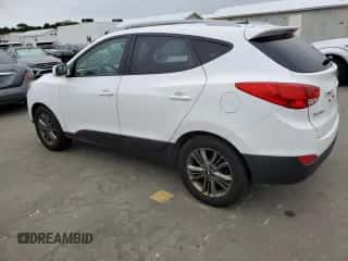 ✅ 2014 Hyundai Tucson Limited • VIN: KM8JUCAGXEU848291 • Lot: 74533044. Wystawiony na Copart z przebiegiem 294 793 mil mil. Skorzystaj z bezpłatnego archiwum sprzedaży aukcyjnych z USA i zobacz szczegółowy raport historii pojazdu na DreamBid. Zdjęcie 2.
