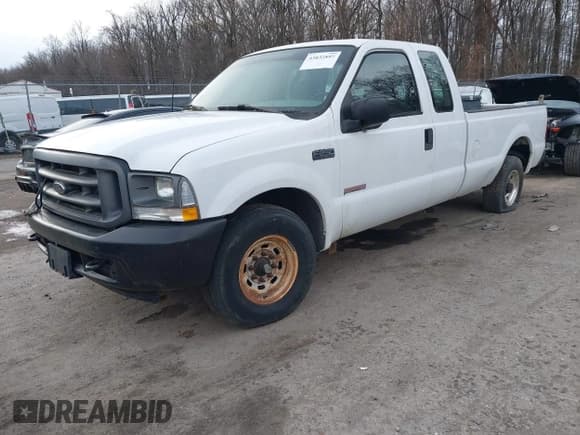✅ 2003 Ford F-250 XL • VIN: 1FTNX20P43EC02194 • Lot: 43832897. Listed on IAAI with 152,284 mi. Free auction sales archive from the USA and detailed vehicle history report at DreamBid. Image 2.