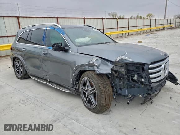 ✅ 2024 Mercedes-Benz GLS 450 • VIN: 4JGFF5KE6RB173839 • Lot: 96074945. Wystawiony na Copart z przebiegiem 3 429 mil. Bezpłatny archiwum sprzedaży aukcyjnych z USA i szczegółowy raport historii pojazdu na DreamBid. Zdjęcie 4.