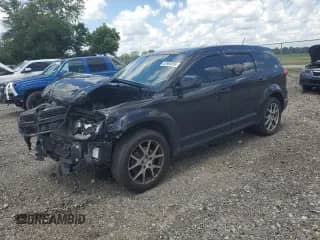 2016 Dodge Journey R/T z VIN 3C4PDDEG5GT117439, wystawiony jako Copart lot #62984955 z przebiegiem 80 832 mil mil oraz Czysty tytuł • Clean title. Historia ofert i sprzedaży dostępna na DreamBid. Obrazek 1.