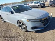 ✅ 2021 Honda Accord Sport SE • VIN: 1HGCV1F44MA010885 • Lot: 43511344. Listed on IAAI with 34,312 mi. Free auction sales archive from the USA and detailed vehicle history report at DreamBid. Image 1.